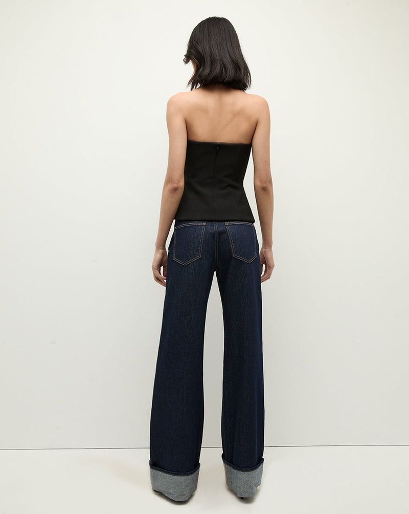 Arlette Strapless Peplum Bustier