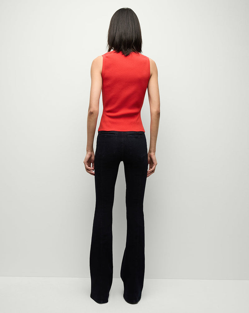Sid Crew-Neck Knit Tank Top