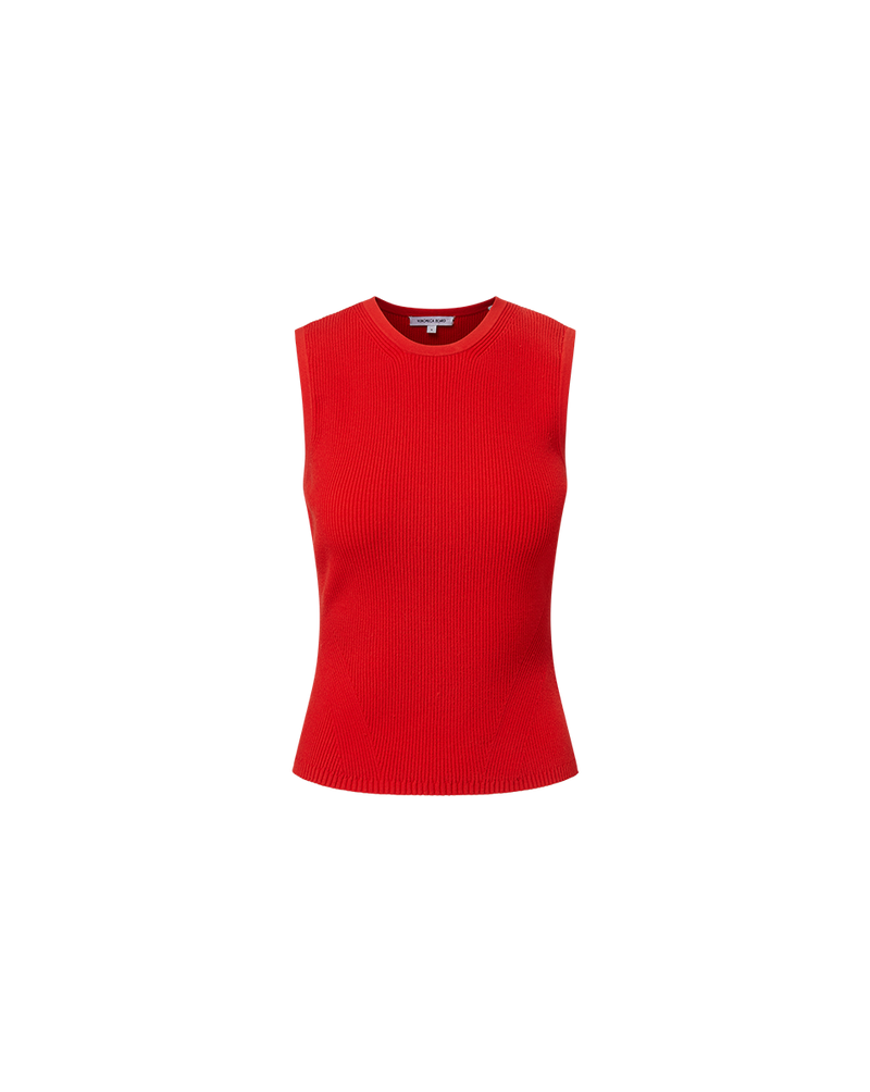 Sid Crew-Neck Knit Tank Top