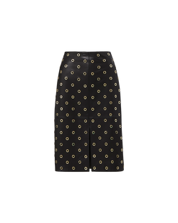 Anderson Leather Grommet Skirt