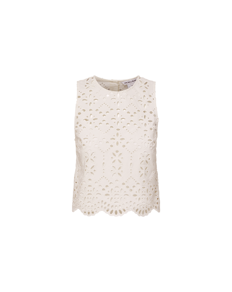 Adelyn Cotton Eyelet Tank
