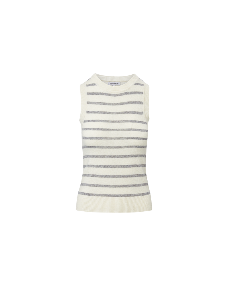 Jerrel Striped Cashmere Tank