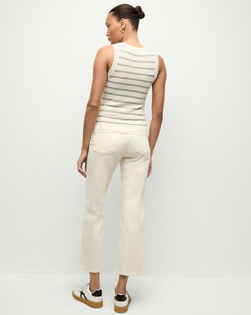 Jerrel Striped Cashmere Tank