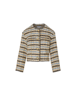 Sumira Metallic Tweed Jacket