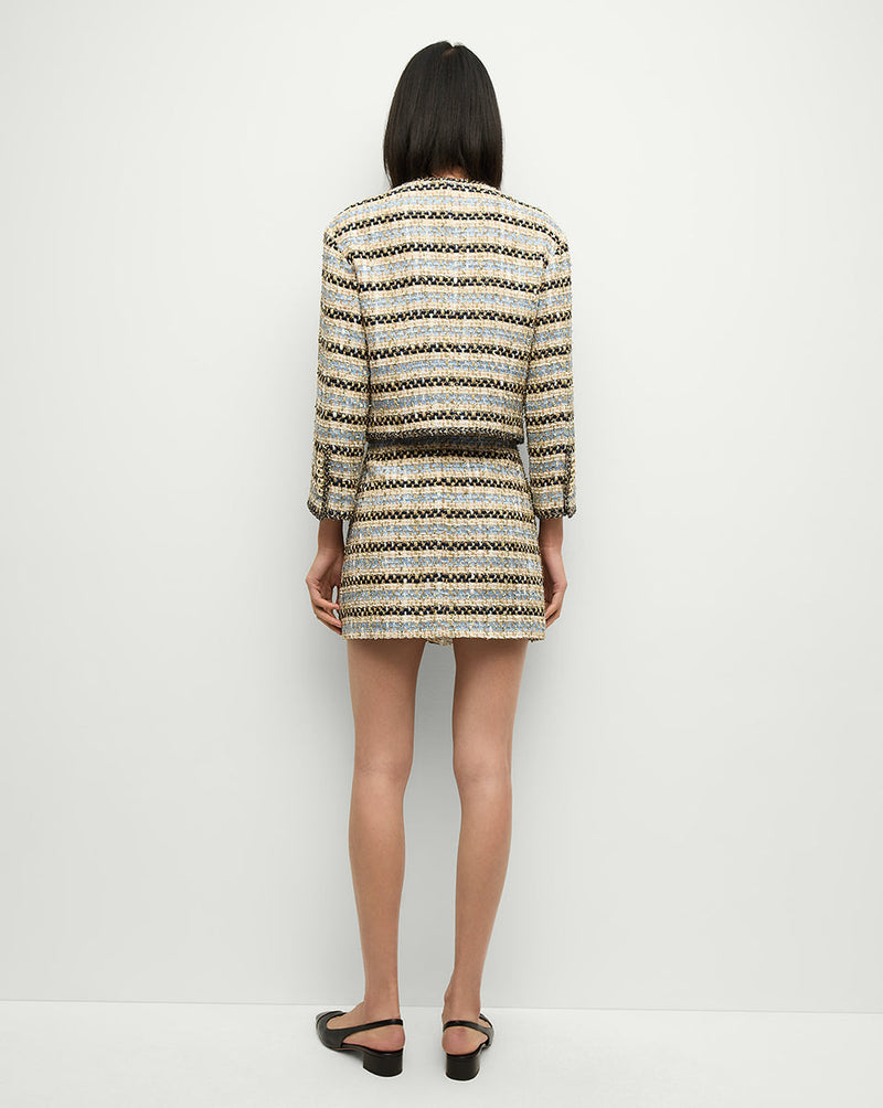 Ohemia Metallic Tweed Skirt