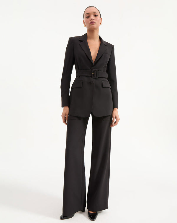 Ryanne Belted Dickey Jacket