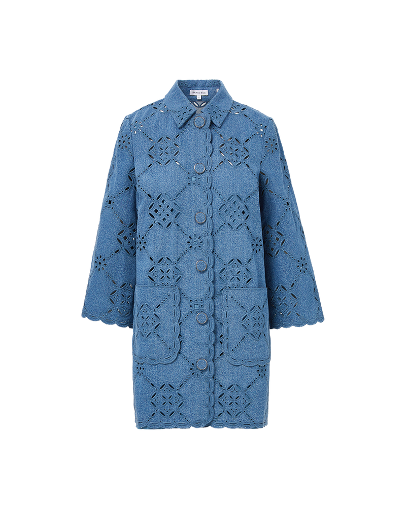 Erilyn Eyelet Shirtdress