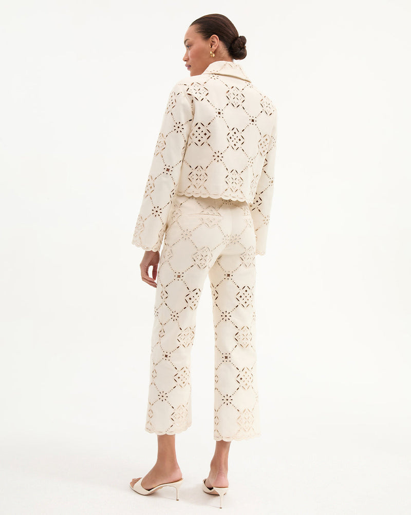 Adelaide Eyelet Jacket