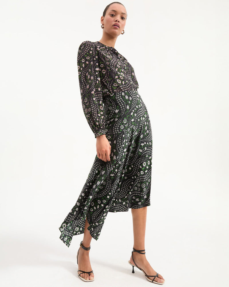Rosemary Silk Skirt