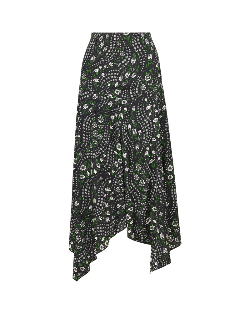 Rosemary Silk Skirt