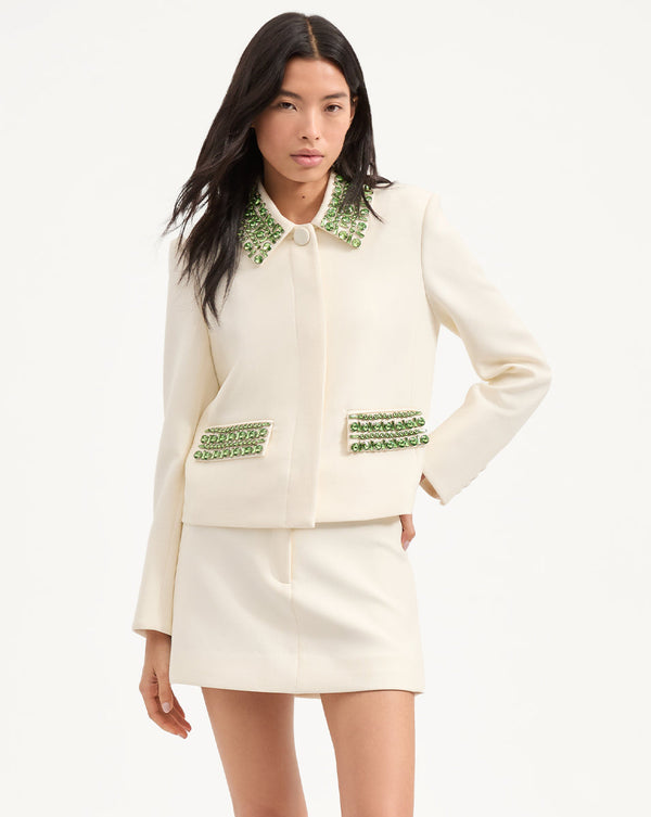 Imogen Embellished Cropped Jacket