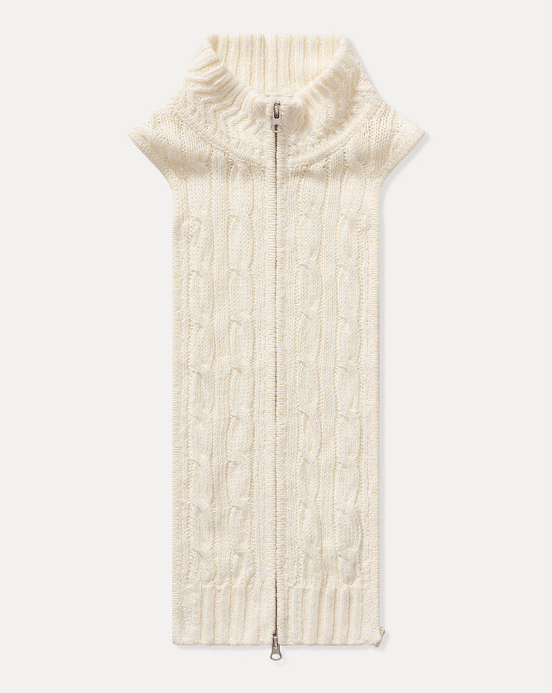 Radia Silk-Linen Dickey