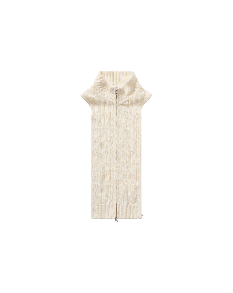 Radia Silk-Linen Dickey