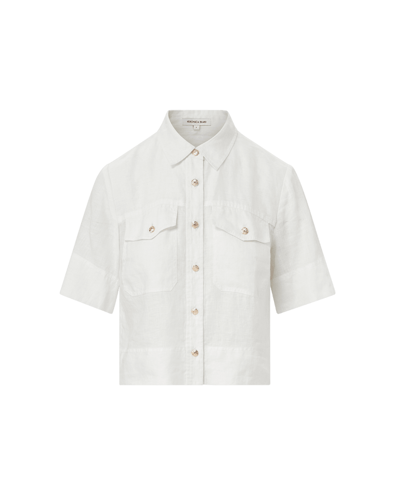 Spruce Linen Top