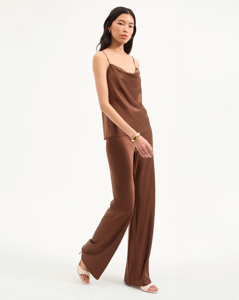 Billie Stretch-Silk Pant