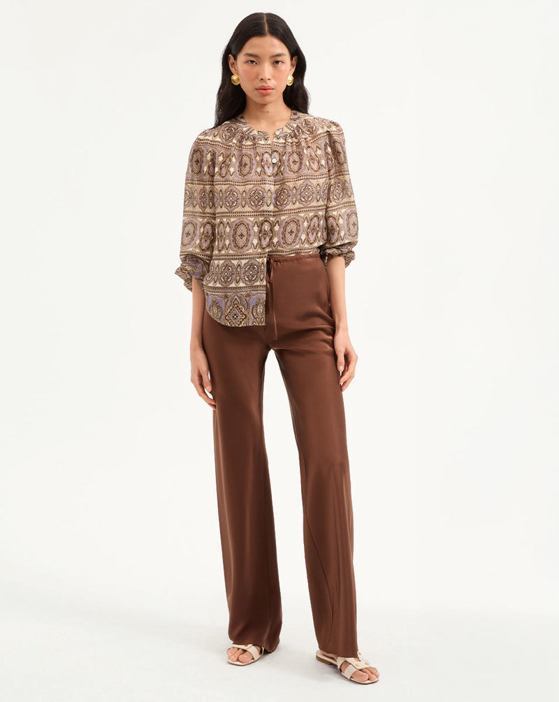 Billie Stretch-Silk Pant