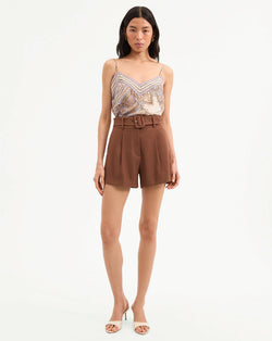 Piper Stretch-Linen Short