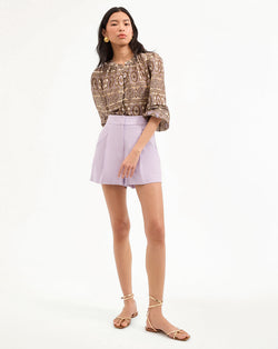Elbe Pleated Short