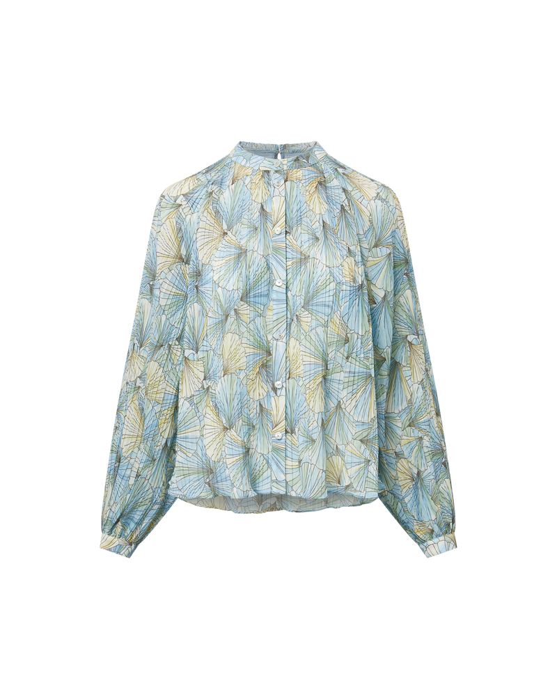 Fennel Pleated Blouse