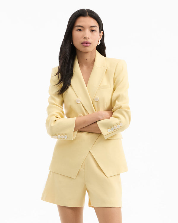 Miller Stretch-Linen Dickey Jacket