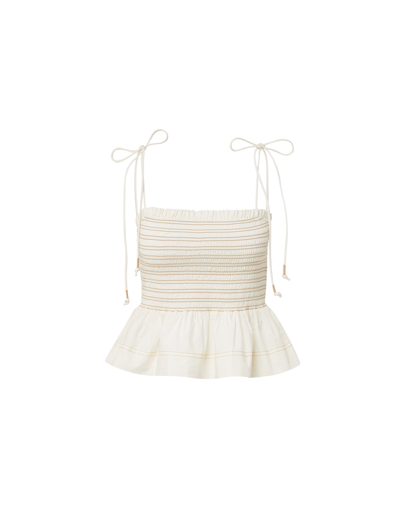 Ophelia Smocked Tank Top