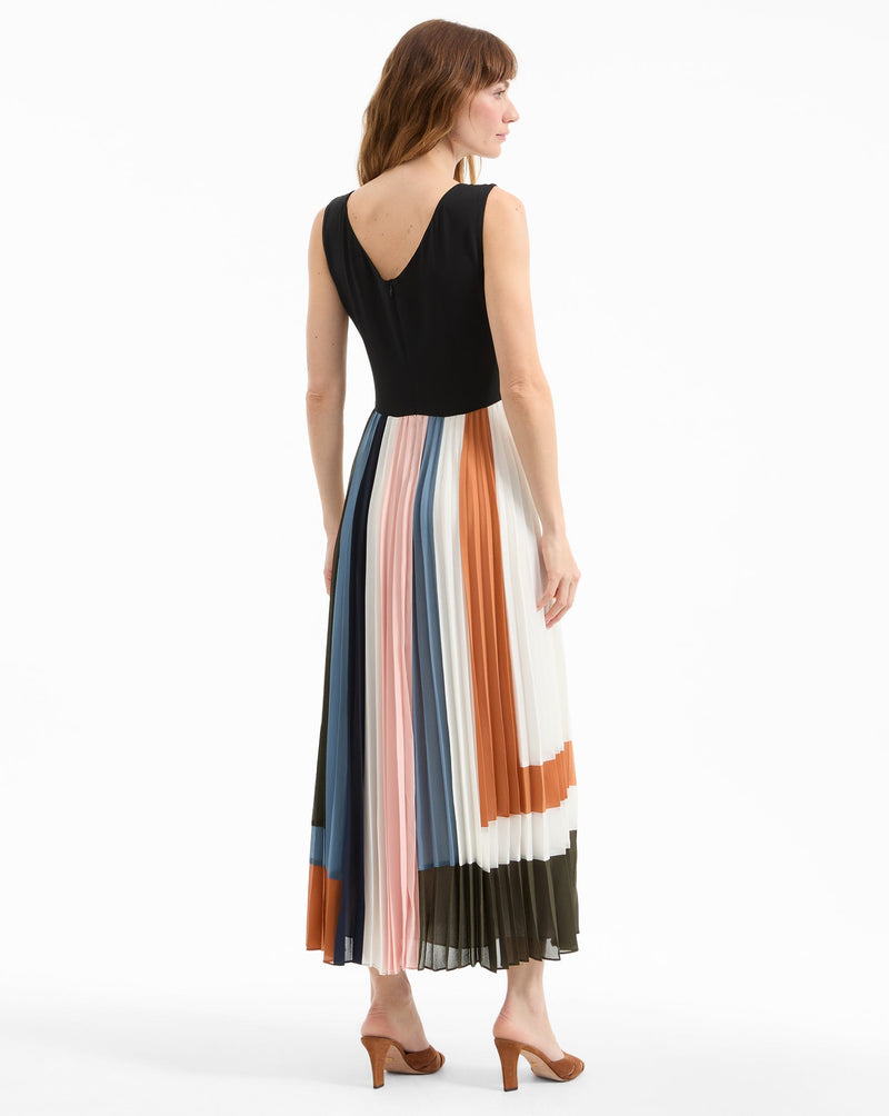 Nelly Pleated Maxi Dress
