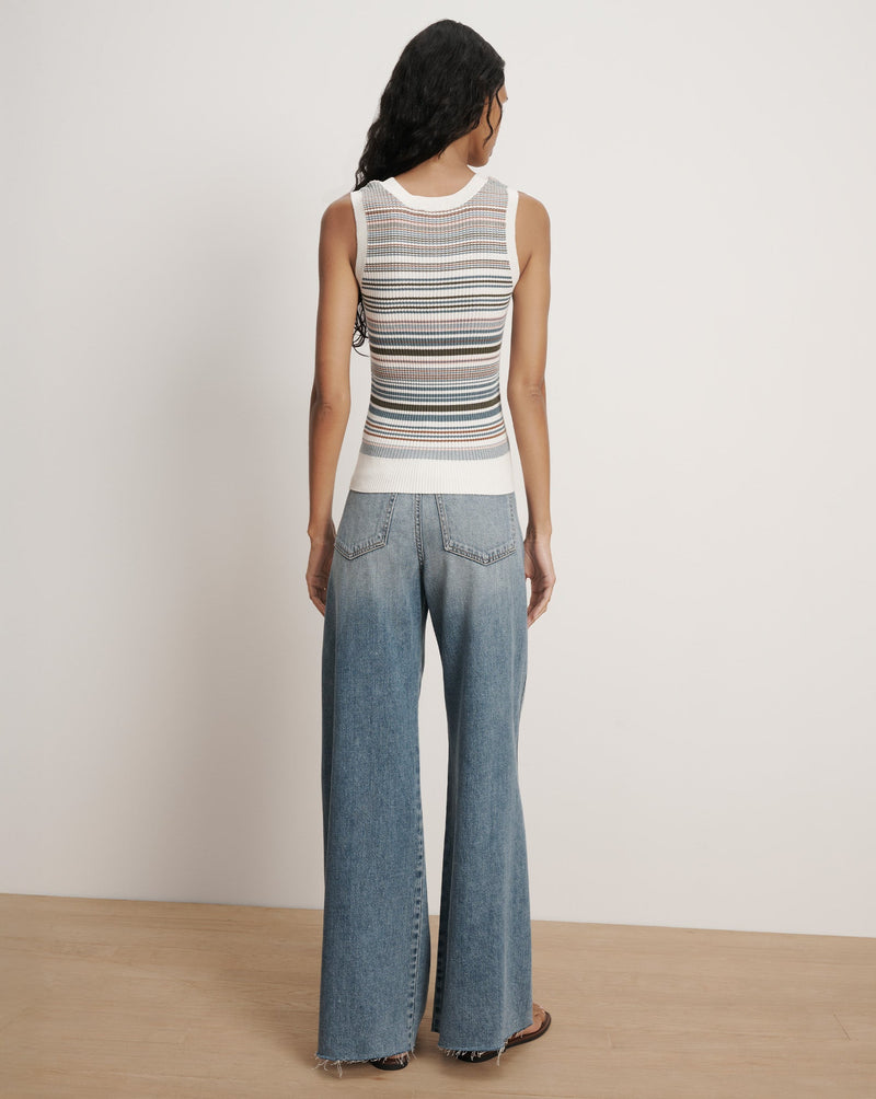 Ezinna Striped Tank Top