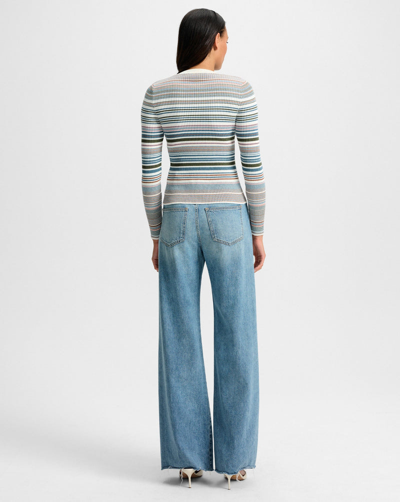 Palmas Striped Sweater
