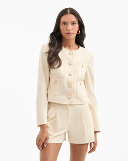 Cirtane Collarless Jacket