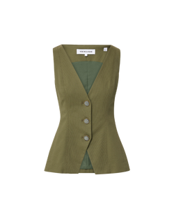 Avalina Button-Up Vest