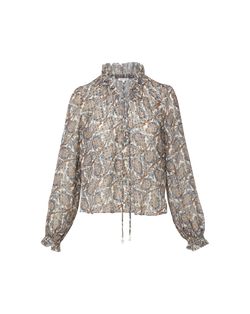 Hickory Silk Blouse