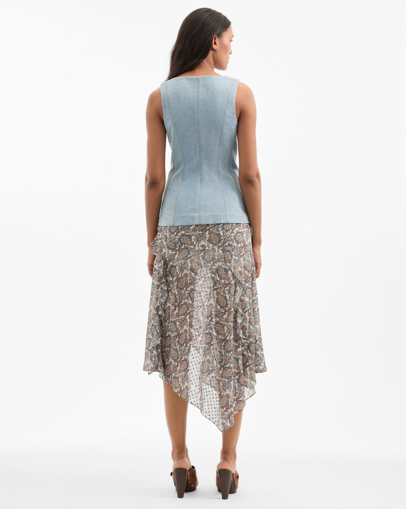 Avalina Denim Vest