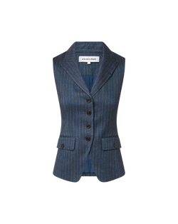Benny Pinstripe Vest
