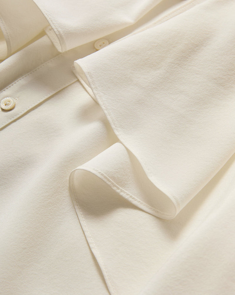Demaris Ruffled Button-Down Blouse