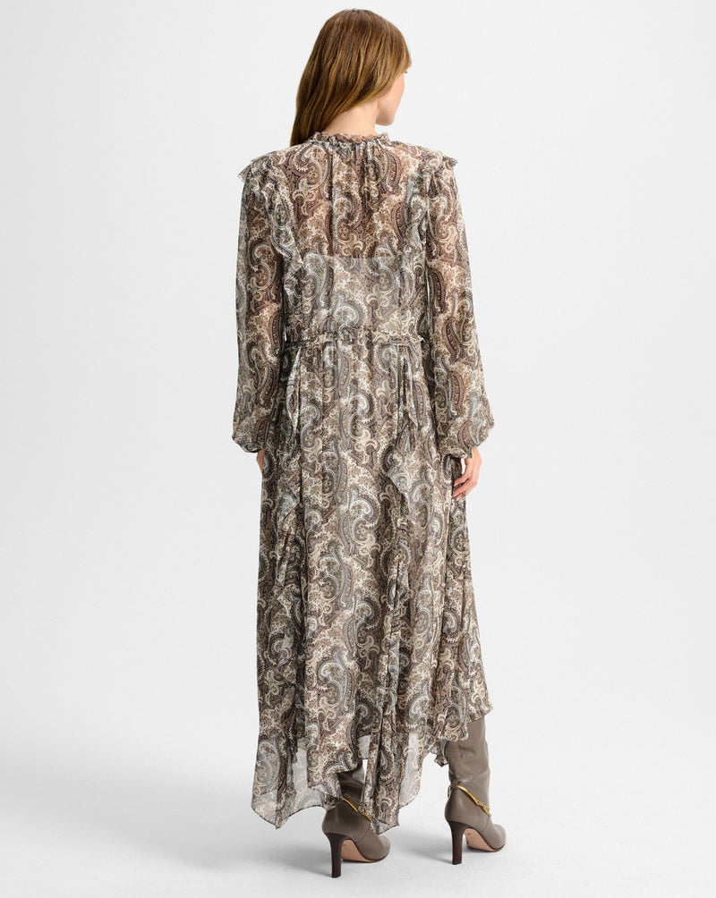 Lilith Silk Midi Dress