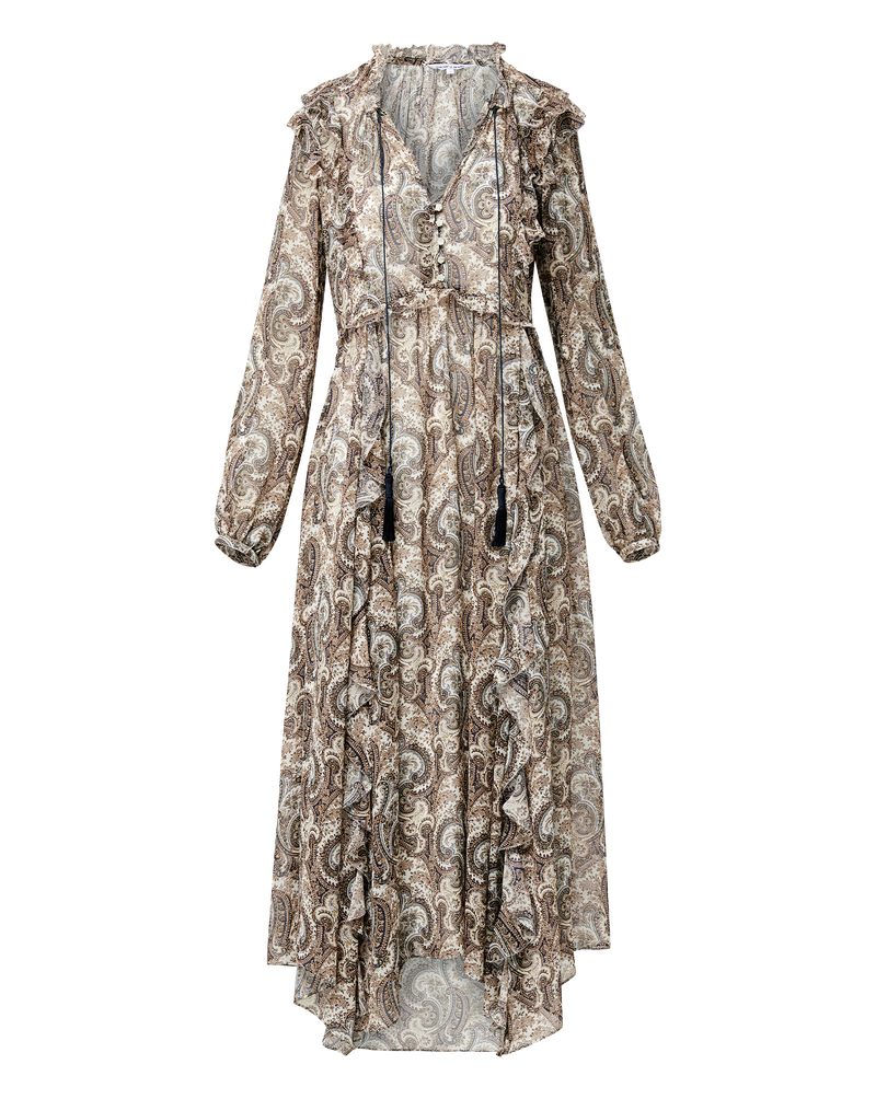 Lilith Silk Midi Dress