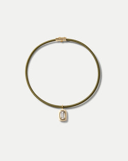 Army Cord Pendant Necklace