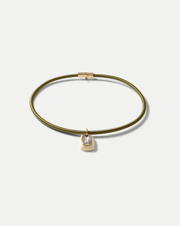 Army Cord Pendant Necklace