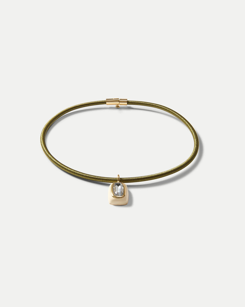 Army Cord Pendant Necklace