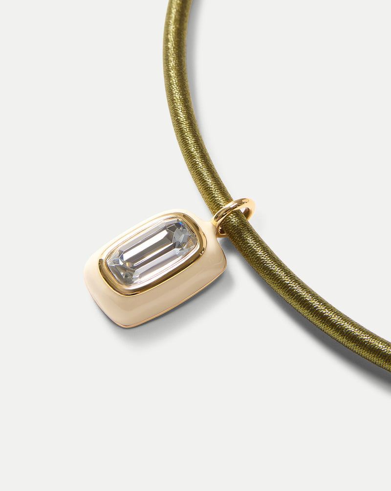 Army Cord Pendant Necklace