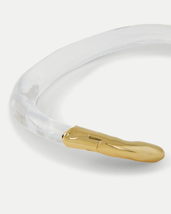 Lucite Collar Necklace