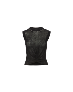 Kellen Twist-Front Sweater