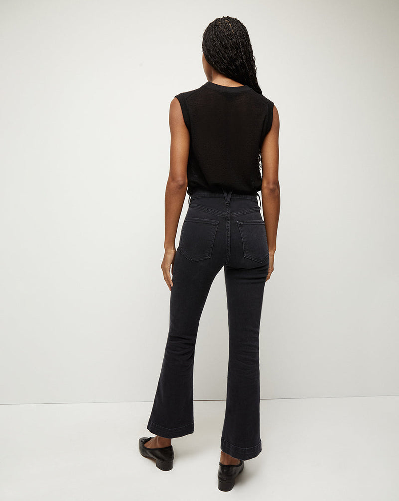 Kellen Twist-Front Sweater