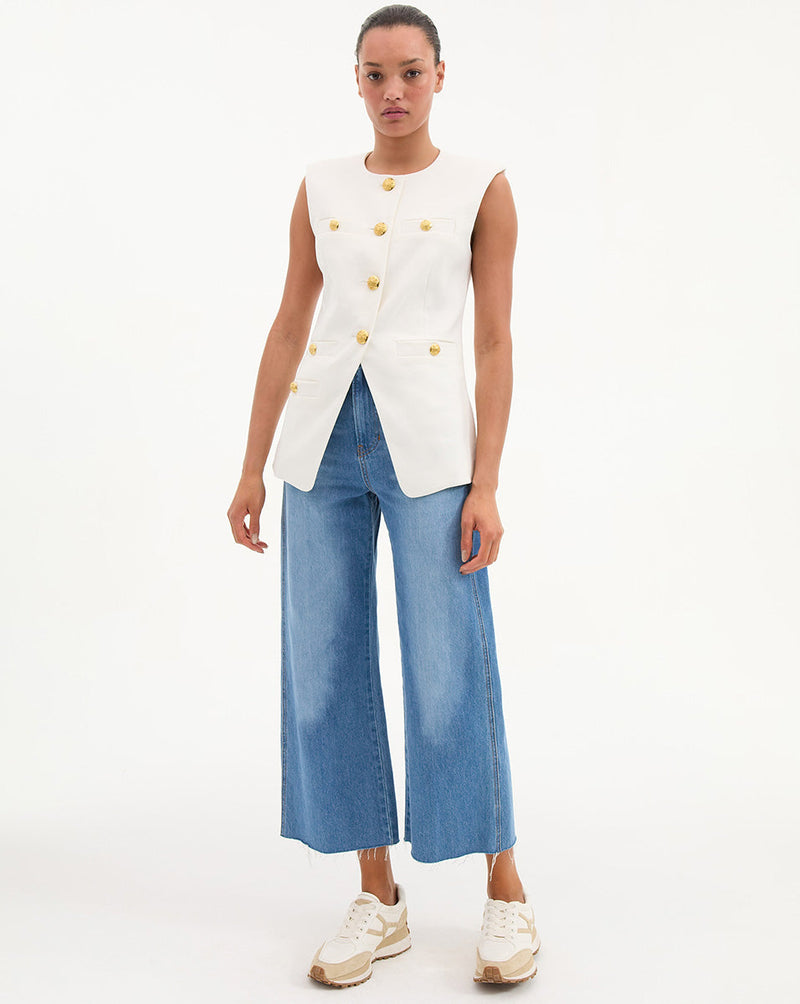 Tamara Linen Vest