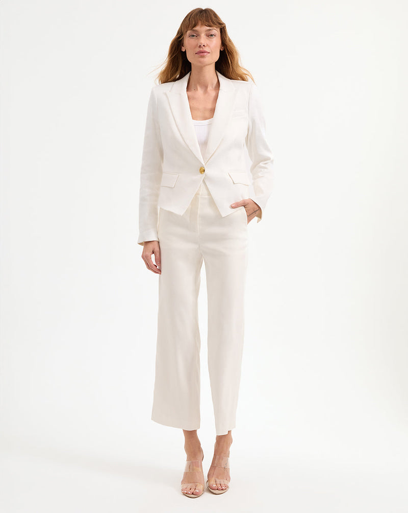 Aubrie Cropped Wide-Leg Pant