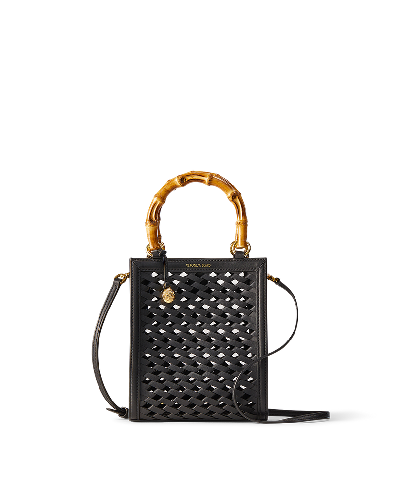 Bamboo-Handle Shopper Bag