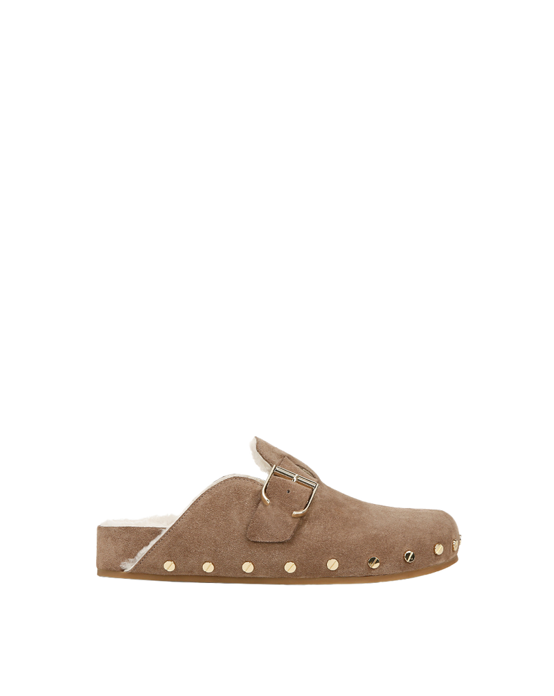 Fern Shearling Clog