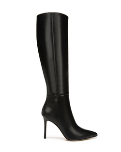 Lisa Leather Tall Boot | Wide-Calf