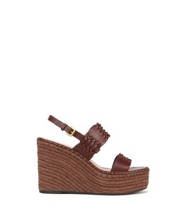 Riya Raffia Wedge Sandal
