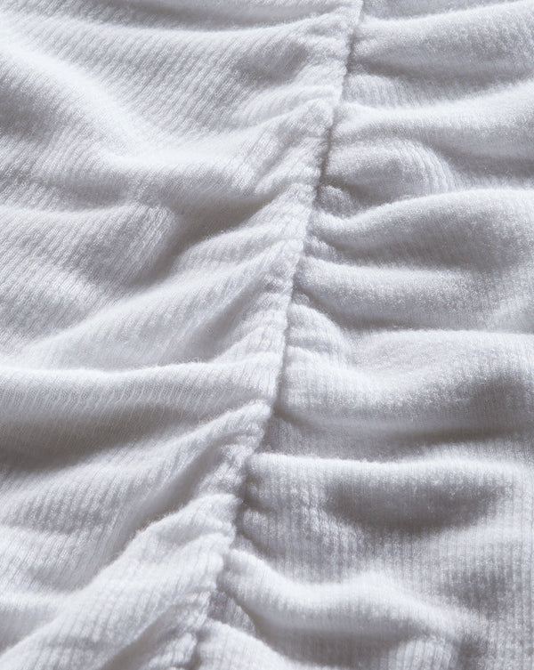 Theresa Ruched Turtleneck